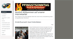 Desktop Screenshot of feuerwehr-unter-schmitten.de